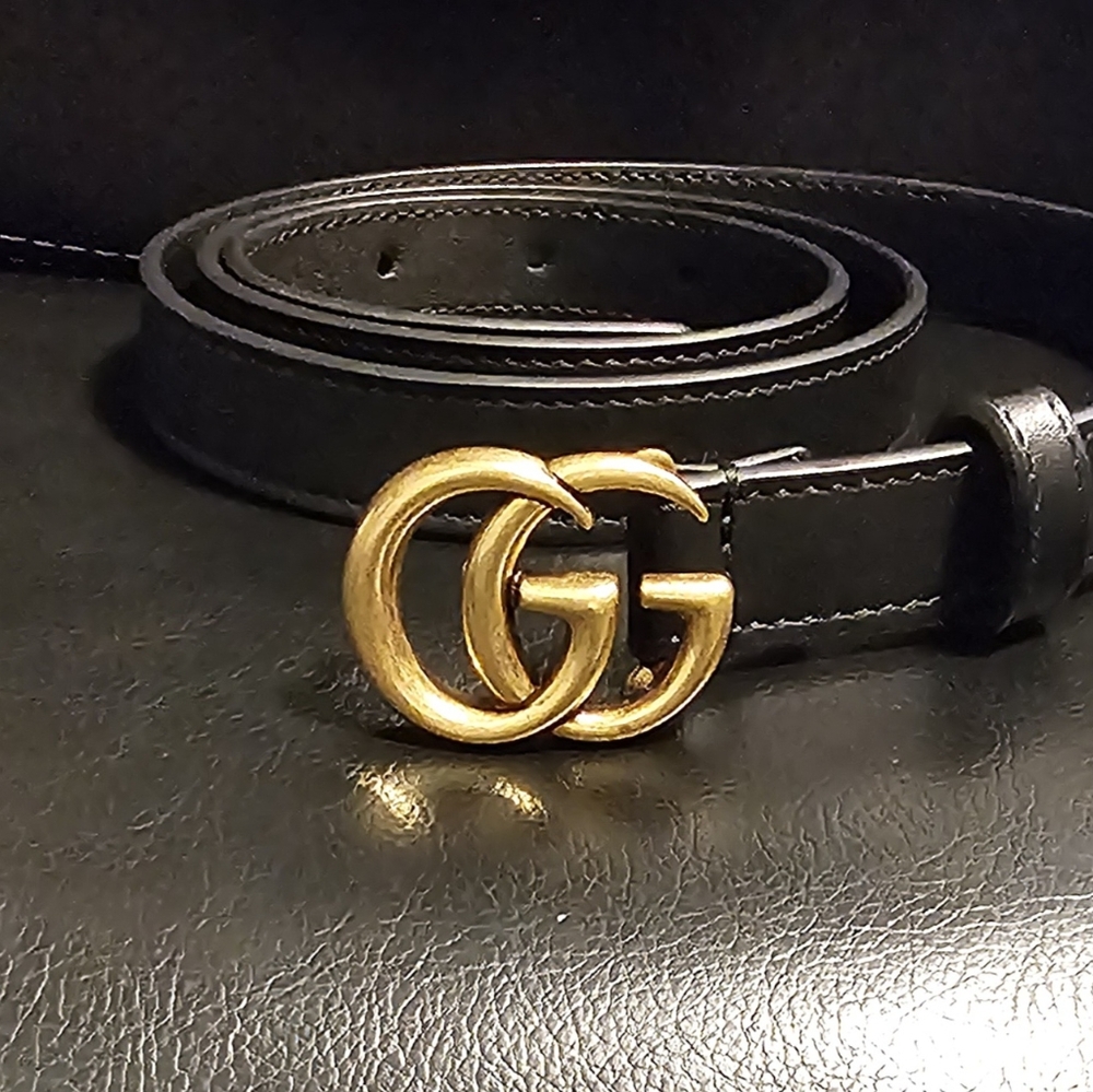 Gucci GG Marmont thin belt
